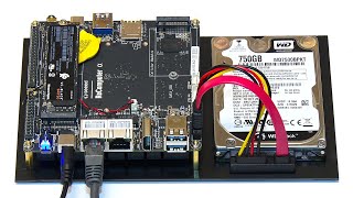 FreeNAS on Odyssey X86 SBC [upl. by Ramirol96]