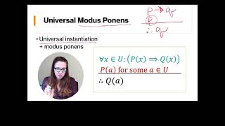 Topic 82  Universal modus ponens amp universal modus tollens [upl. by Melessa54]