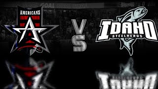 Steelheads vs Allen Americans  Highlights 2224 [upl. by Assirral]