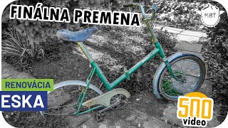 ESKA Skladačka Finálna Premena │ Ako Vyzerá Renovácia Historického Bicykla [upl. by Trula120]