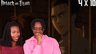 Eren Has Changed  Attack on Titan 4x10 Reaction quotA Sound Argumentquot [upl. by Gniliem]