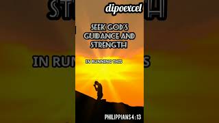 Seek Gods Guidance and Strength dipoexcel youtubeshorts religion christian sermon preaching [upl. by Leontina]