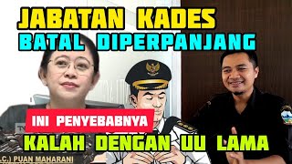 BATAL DIPERPANJANG MASJAB KADES 8 Tahun KARENA INI Walaupun Sudah disahkan Revisi UU Desa [upl. by Eicyal544]