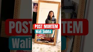 Postmortem wali Subha mbbslife minivlog neetmotivation [upl. by Licec]