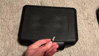 SentrySafe Fireproof and Waterproof Safe Box with Key Lock Fire and Water Chest Safe Review [upl. by Ettennaej279]