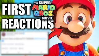 The Super Mario Bros Movie FIRST REACTIONS ARE IN See What Critics Are Saying [upl. by Llennaj]