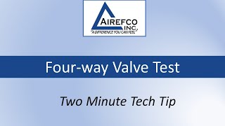 4 way valve test [upl. by Bertero]