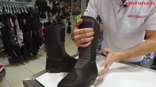 Falco Tourance OutDRY boots review by MotoRAID Greek [upl. by Natty]