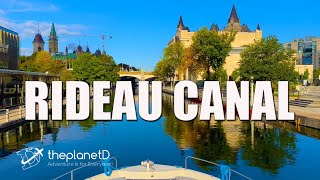 Places to Visit on the Rideau Canal in Ottawa Canada  The Planet D [upl. by Allicserp]