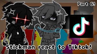 Stickman react to Tiktok  Part 6  AvMAvA  GCRV  Read Desc [upl. by Froemming870]