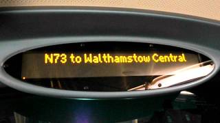 N73 to Walthamstow Central [upl. by Neral]