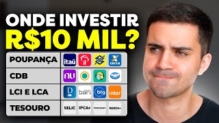 QUAL O MELHOR INVESTIMENTO DE RENDA FIXA QUANTO RENDE R10 MIL POR DIA POR MÊS E AO ANO [upl. by Rebmyk]