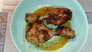 Muslos de pollo en freidora de aire ó air fryer a la cerveza buenísimos [upl. by Yesnnyl421]