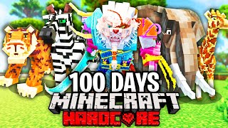 I Survived 100 Days in Madagascar in Minecraft Heres What Happened [upl. by Jueta]