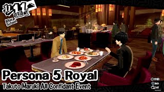 Persona 5 Royal Takuto Maruki All Confidant Event [upl. by Huskey]