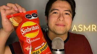 asmr comiendo Sabritas Adobadas [upl. by Otero742]