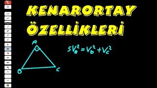 İSPAT DİK ÜÇGENLERDE KENARORTAY ÖZELLİĞİ TYT GEOMETRİKENARORTAY [upl. by Mccowyn]