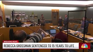 Rebecca Grossman sentenced to prison in crash that killed 2 boys [upl. by Eilyah716]