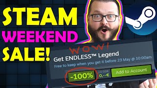 Steam Weekend Deals 20 Great Games  1 FREE TO KEEP FOREVER [upl. by Sinnoda609]