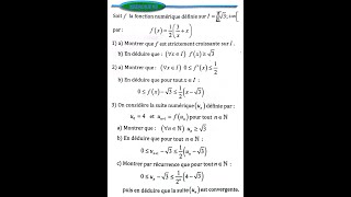 dérivation et étude des fonctions 2 bac SM Ex 63 et 64 page 157 Almoufid [upl. by Nedra946]