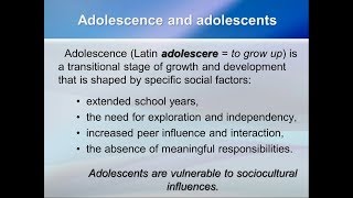 Cultural Influences in Adolescence  PowerPoint [upl. by Onitsoga]