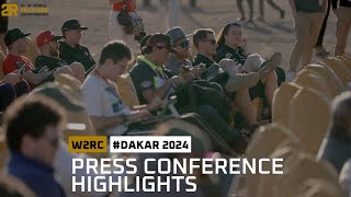 Dakar 2024 Press Conference Highlights  W2RC [upl. by Zetrauq555]