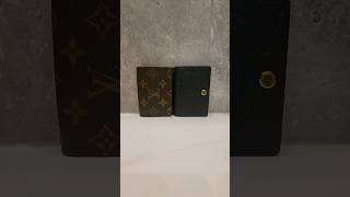 Louis Vuitton Enveloppe Carte de visite vs Business card holder lvslg lvmonogram lvempreinte [upl. by Obmar351]