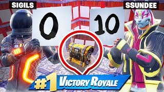 SCORECARD RANDOM LOOT PARKOUR CHALLENGE w Ssundee  Fortnite Creative [upl. by Aselehc24]