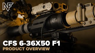 Nightforce Configurable Field Spotting Scope 636x50 F1  Overview [upl. by Bloom]