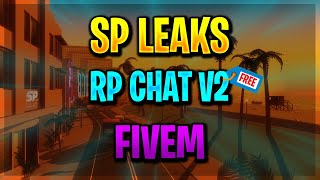 ESX RP Chat V2 FREE  Script FiveM  SP [upl. by Pasahow937]