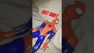 Estaban celebrando un cumpleaños verdad 🤨🤨 spiderman sh [upl. by Ytte433]