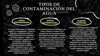 CONTAMINACION DEL AGUA [upl. by Jona]