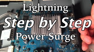 How to Fix a TV Hit By Lightning or Power Surge [upl. by Isahella31]