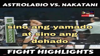 Vincent Astrolabio vs Junto Nakatani fight highlights [upl. by Kimmy]