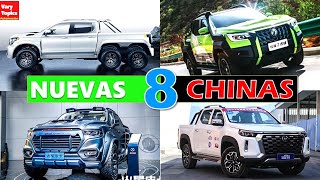 🔥 8 Nuevas PICK UPs CHINAS para 2023 y 2024  Vary Topics [upl. by Siana]