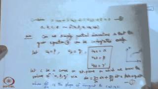 Mod37 Lec37 Method of characteristics for Hyperbolic PDEs  I [upl. by Reste]