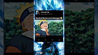 Naruto amp Boruto Rasengan Training 😤  shorts shortvideo naruto narutoshippuden boruto viral [upl. by Eeltrebor56]