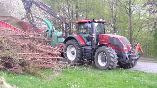 Valtra S353 mit Hem 501 HackerTannen Hacken quotHDquot [upl. by Monroe]