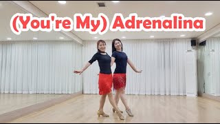 Youre My Adrenalina  Line Dance 유어 마이 아드레날리나  라인댄스 [upl. by Samira54]