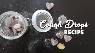 🍋 How to Make Homemade Lemon Ginger Cough Drops🍋  NO SUGAR  Easy Gift Ideas [upl. by Akimat242]