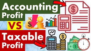 Differences Between Accounting Profit and Taxable Profit [upl. by Ronen927]