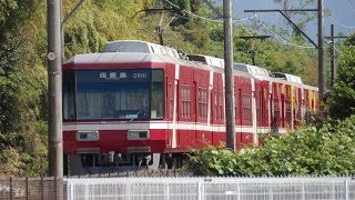 【軽快なジョイント音】 遠州鉄道 夕方ラッシュ通過集通過速度表示 小林～美薗中央公園 [upl. by Deuno59]