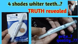 dazzling white teeth whitening pen review will it whiten your teeth darazpk [upl. by Ahseeyt708]