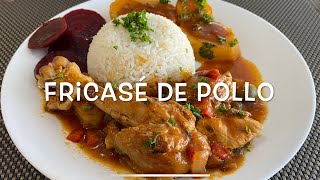 Fricasé de Pollo estilo Cubano  Cuban Style Chicken Stew [upl. by Adiana456]