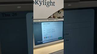 Skylight Calendar smart touchscreen calendar at Best Buy Utah foryou calendar touchscreen fyp [upl. by Nathanil689]