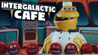 Hilarious Puppet Cooking Chaos  Intergalactic Cafe [upl. by Eidlog]