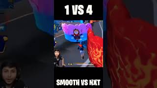 NG Smooth vs 4 Pro players 🥵impossible clutch Credit NonstopGaming [upl. by Ardehs551]