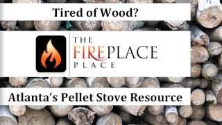 Pellet Stoves Atlanta  The Fireplace Place [upl. by Ahsemit]