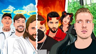 Die MEISTGEHASSTESTEN und BELIEBTESTEN YouTuber [upl. by Juliann]