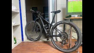 2017년식 트렉 풀 카본 XTR 중고 자전거 MTB 350만원 [upl. by Cirdor]